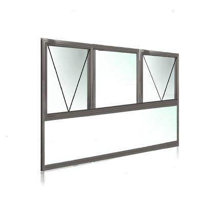 Awning Window XOX + Lowlite 2057 H x 2650 W