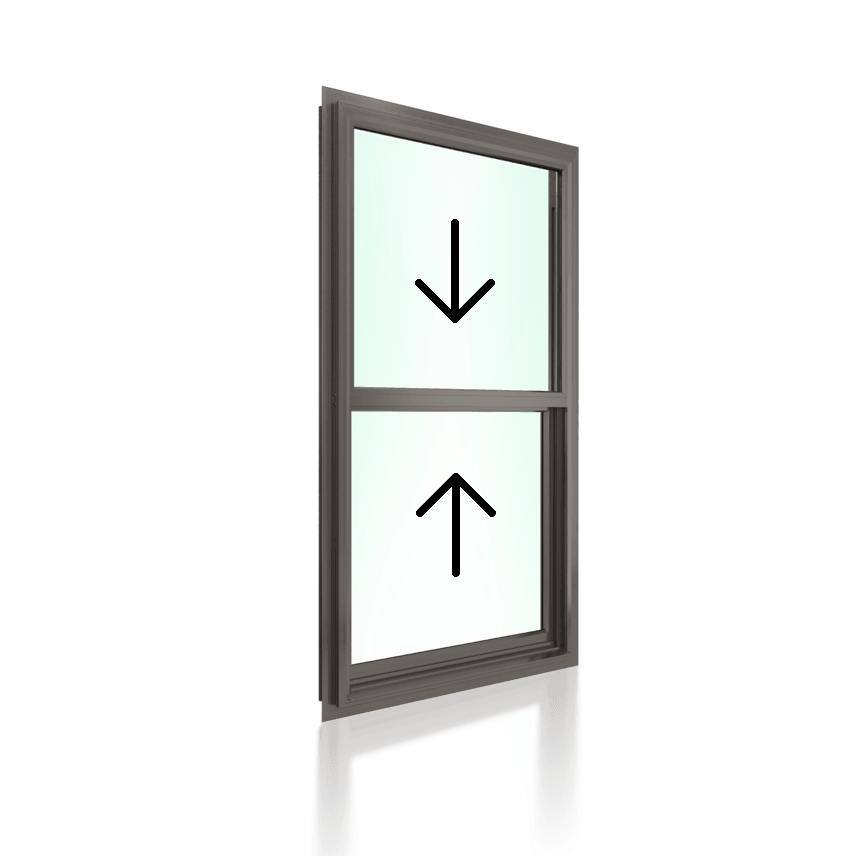 Double Hung Window 1372 H x 850 W