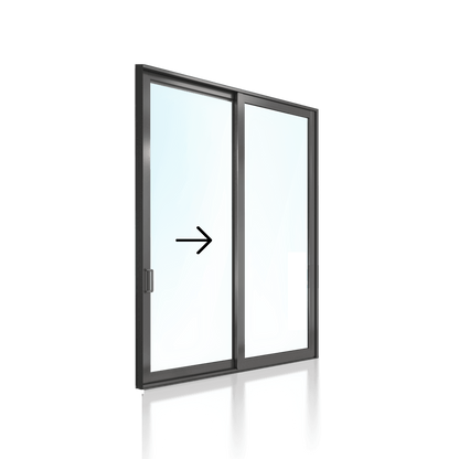 Sliding Door XO 2100 H x 1450 W