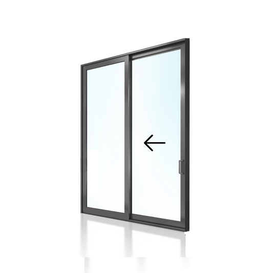 (In Stock) Sliding Door OX 2400 H x 2410 W