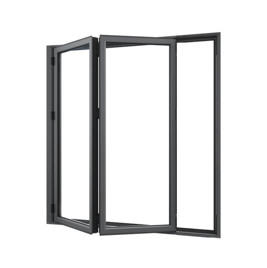 Bifold Doors 2-STACKING LEFT (OPEN OUT) 2100 H x 1450 W