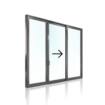Sliding Door OXO RIGHT 2100 H x 3060 W