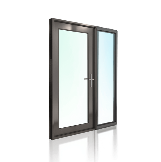 Hinged Door XO (LEFT HINGE) (OPEN IN) 2100 H x 1600 W