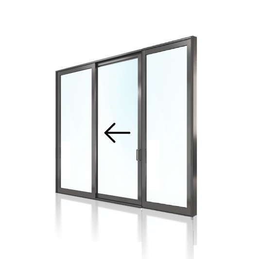 Sliding Door OXO LEFT 2100 H x 3250 W