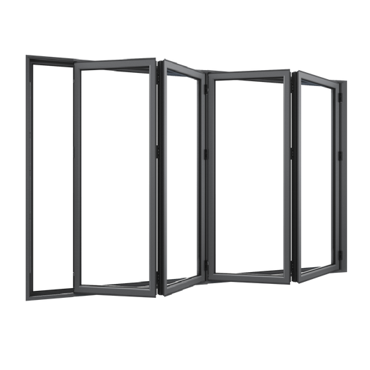 Bifold Doors 4-STACKING RIGHT (OPEN OUT) 2100 H x 2900 W
