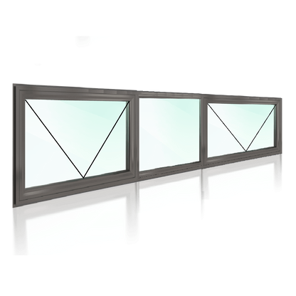 Awning Window XOX 1372 H x 2650 W