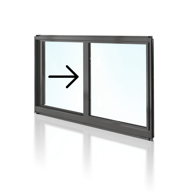 Sliding Window XO 857 H x 2050 W