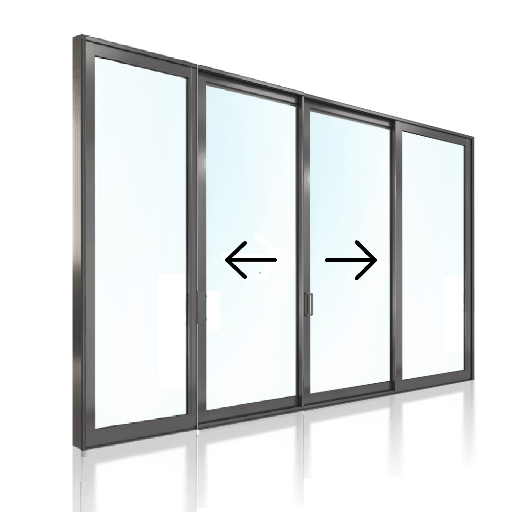 Sliding Door OXXO 2100 H x 2890 W