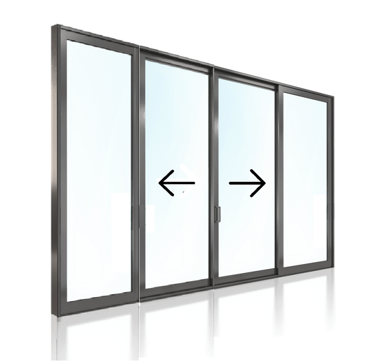 (In Stock) Sliding Door OXXO 2100 H x 4810 W