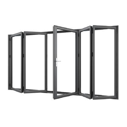 Bifold Doors 3-STACKING RIGHT / 2-LEFT (OPEN OUT) 2400 H x 4510 W
