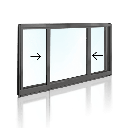(In Stock) Sliding Window XOX 1200 H x 2050 W