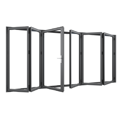 Bifold Doors 3-STACKING RIGHT / 3-LEFT (OPEN OUT) 2400 H x 5410 W