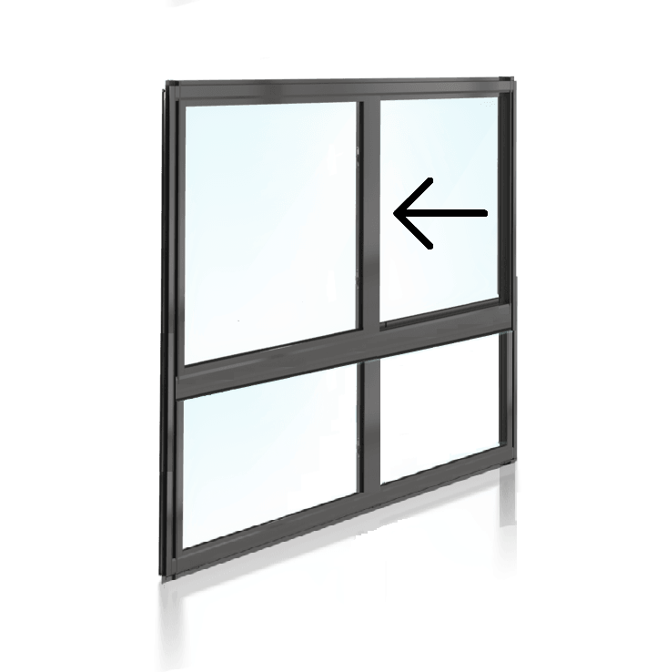 Sliding Window + Lowlite  OX 2057 H x 1810 W