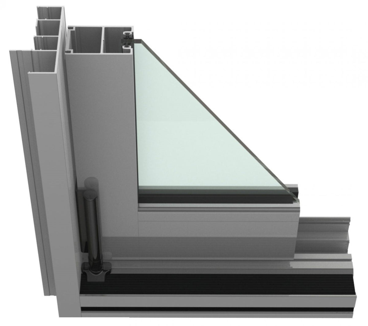 Bifold Doors 2-STACKING RIGHT (OPEN OUT) 2100 H x 1810 W