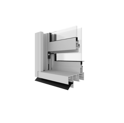 Double Hung Window XO 857 H x 1450 W
